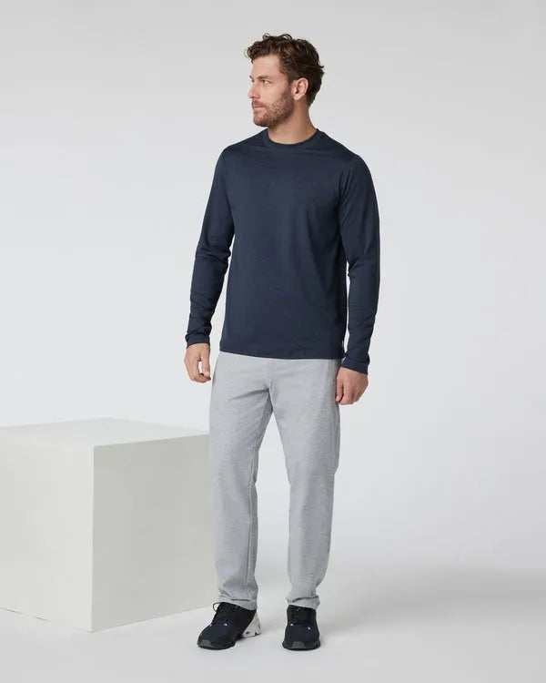 Vuori Mens Shirt Long Sleeve Ponto Performance Tee
