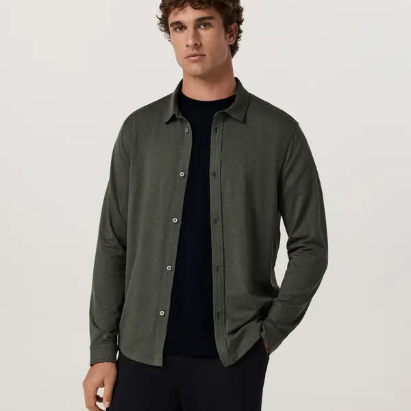 Vuori Mens Shirt Long Sleeve Ponto Button Down