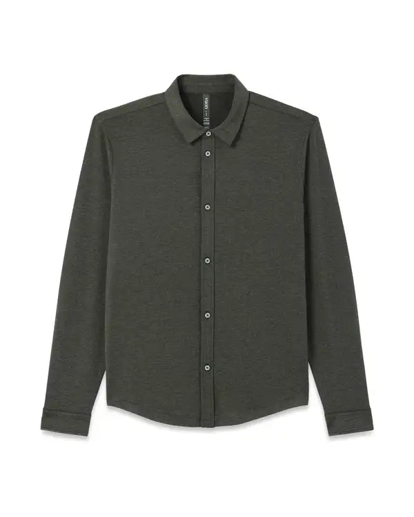 Vuori Mens Shirt Long Sleeve Ponto Button Down