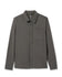 Vuori Mens Jacket Beldon Shirt Jacket Knit Twill