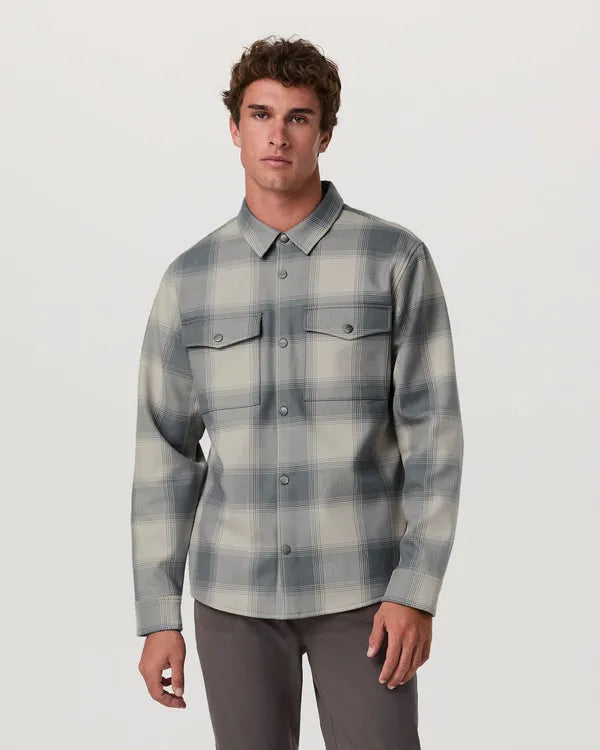 Vuori Mens Jacket Range Shirt Jacket 2.0