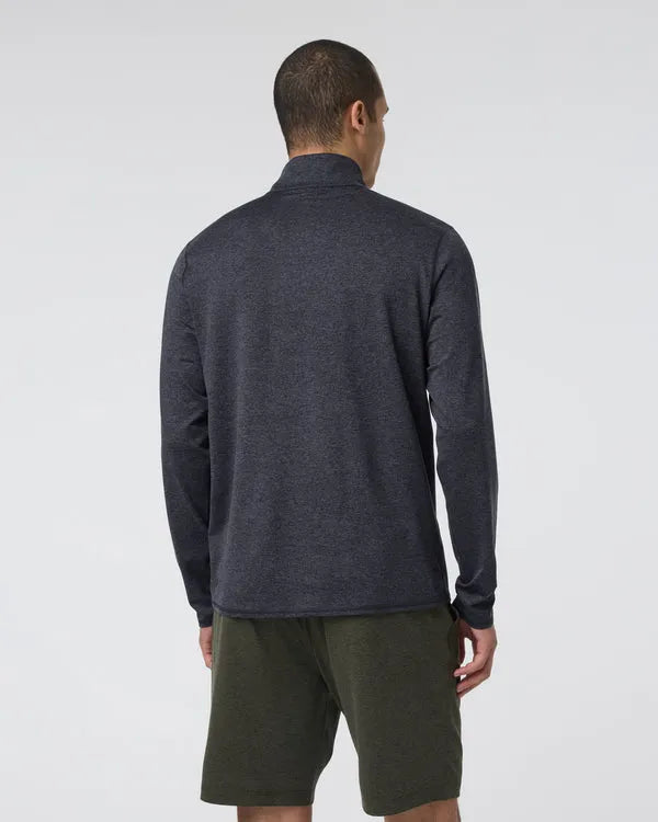 Vuori Mens Shirt Ponto Half Zip Mock Neck