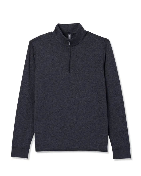 Vuori Mens Shirt Ponto Half Zip Mock Neck