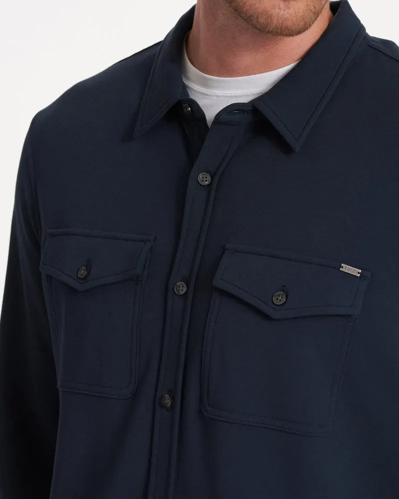 Vuori Mens Shirt Boulevard Shirt Jacket