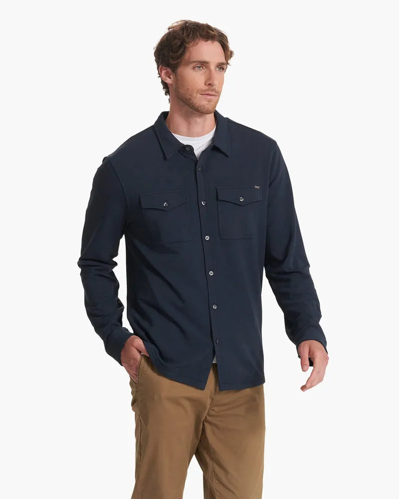 Vuori Mens Shirt Boulevard Shirt Jacket