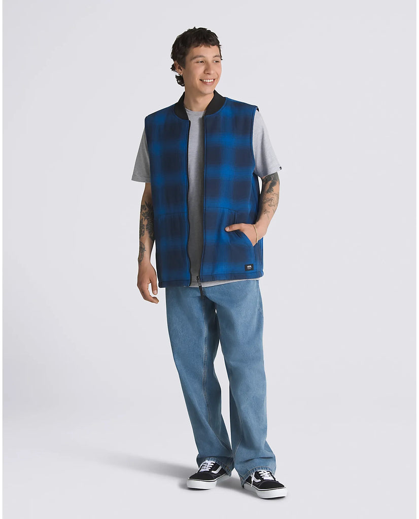 Vans Mens Jacket Talbot Reversible Vest