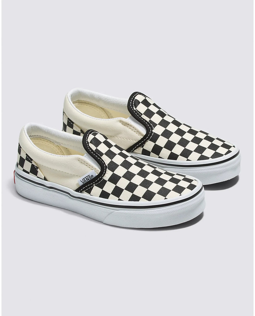 Vans Kids Shoes Classic Slip-On Checkerboard