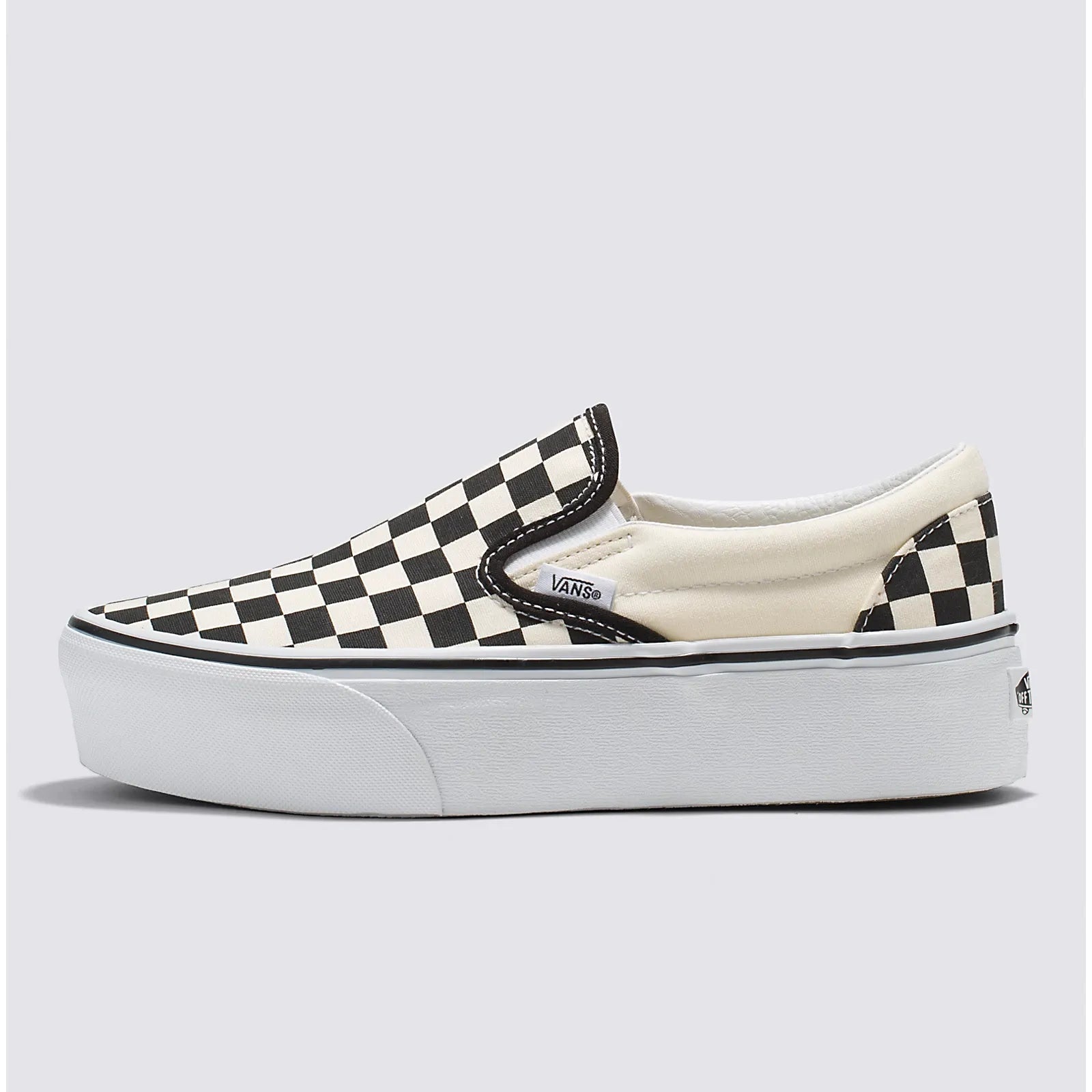 Vans Shoes Classic Slip-On Checkerboard Stackform