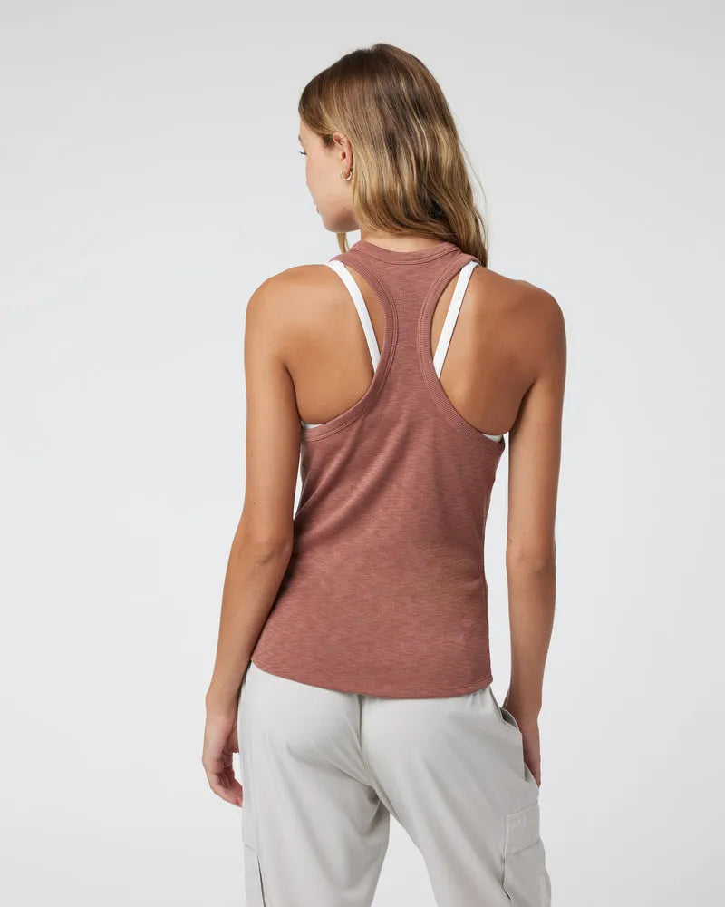 Vuori Womens Tank Top Sunrise High Neck Tank