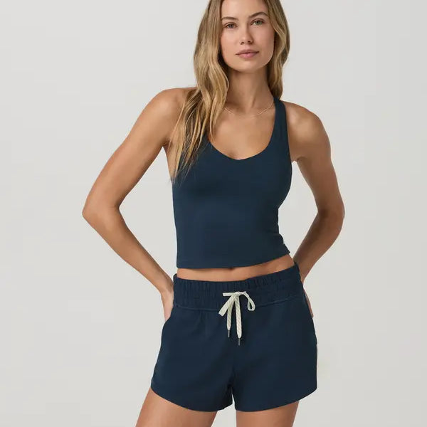 Vuori Womens Tank Top Halo Performance Crop 2.0