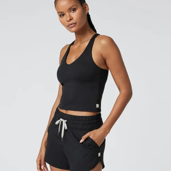 Vuori Womens Tank Top Halo Performance Crop 2.0
