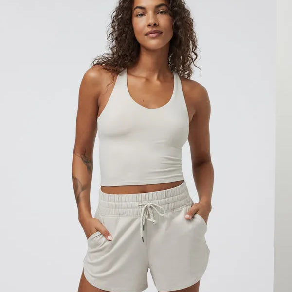 Vuori Womens Tank Top Halo Performance Crop 2.0
