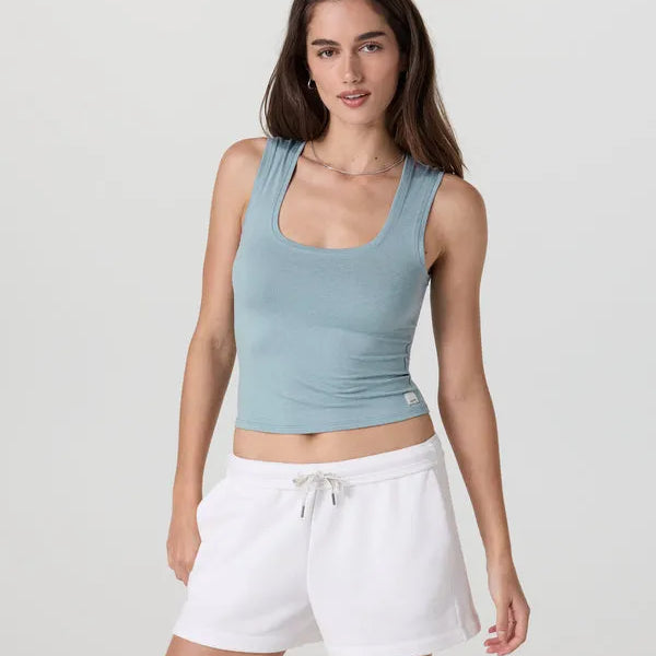 Vuori Womens Tank Top Halo Essential Scoop Tank