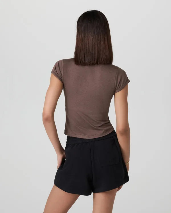 Vuori Womens Shirt Halo Baby Tee
