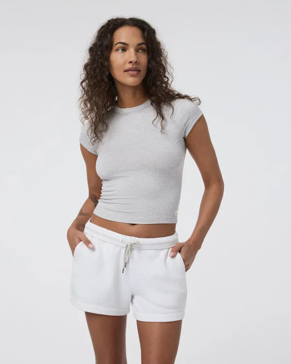 Vuori Womens Shirt Halo Baby Tee