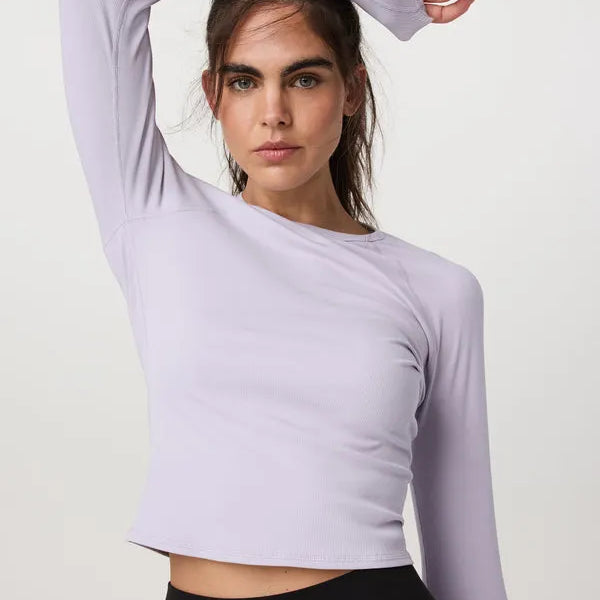 Vuori Womens Shirt Long Sleeve Pose Crew