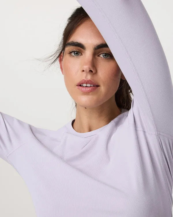 Vuori Womens Shirt Long Sleeve Pose Crew