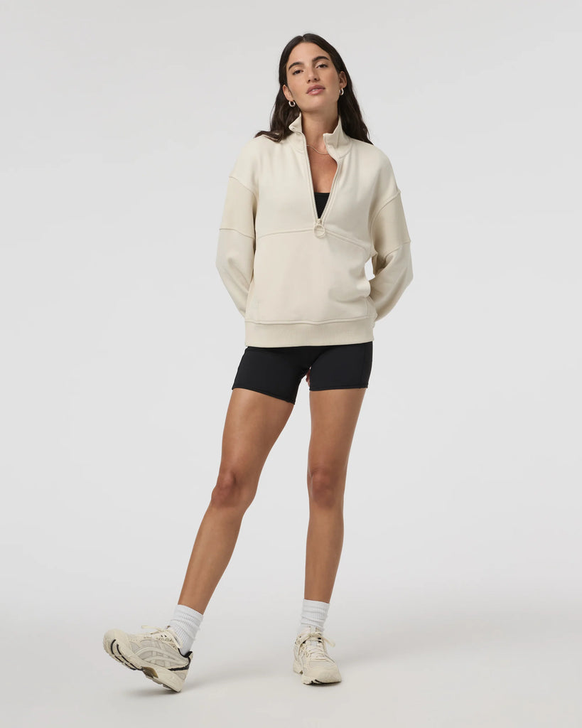 Vuori Womens Sweatshirt Sedona Rib Half Zip