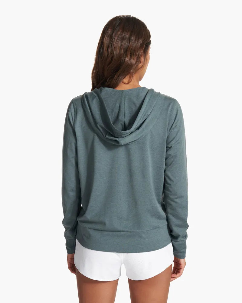 Vuori Womens Shirt Halo Performance Hoodie 2.0