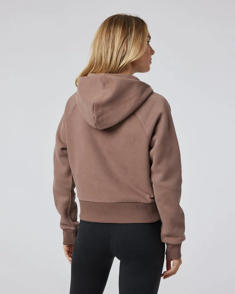 Vuori Womens Sweatshirt Restore Half Zip Hoodie