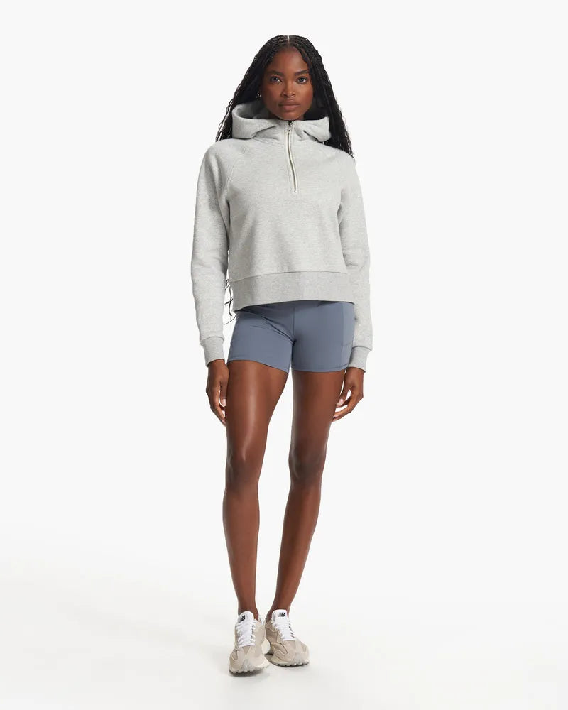 Vuori Womens Sweatshirt Restore Half Zip Hoodie