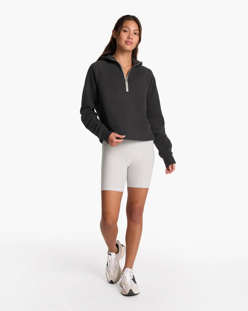 Vuori Womens Sweatshirt Restore Half Zip Hoodie