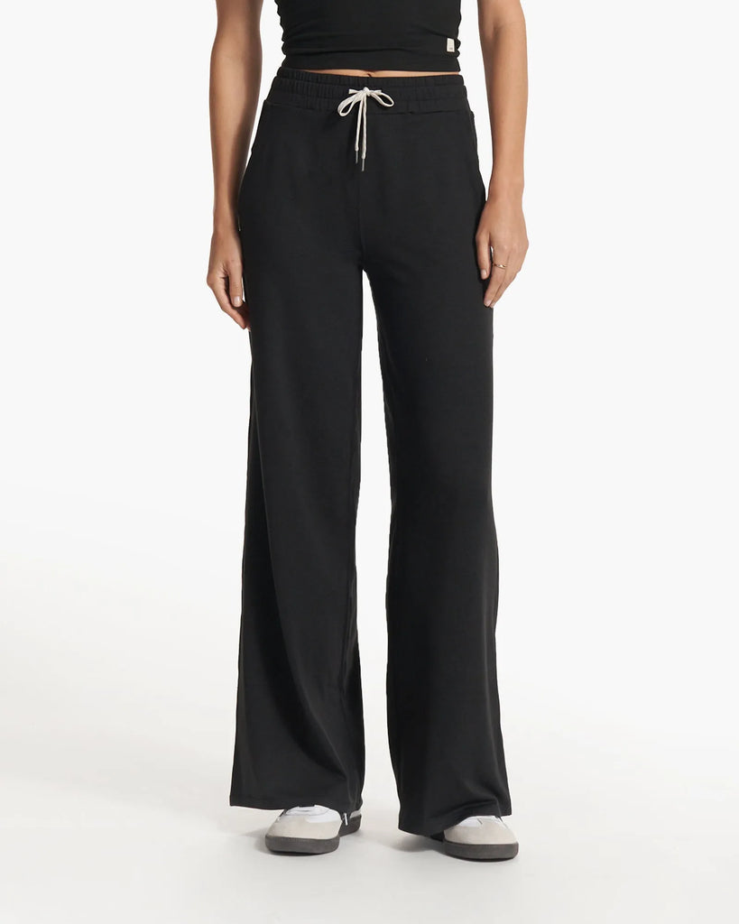 Vuori Womens Pants Halo Essential Wideleg