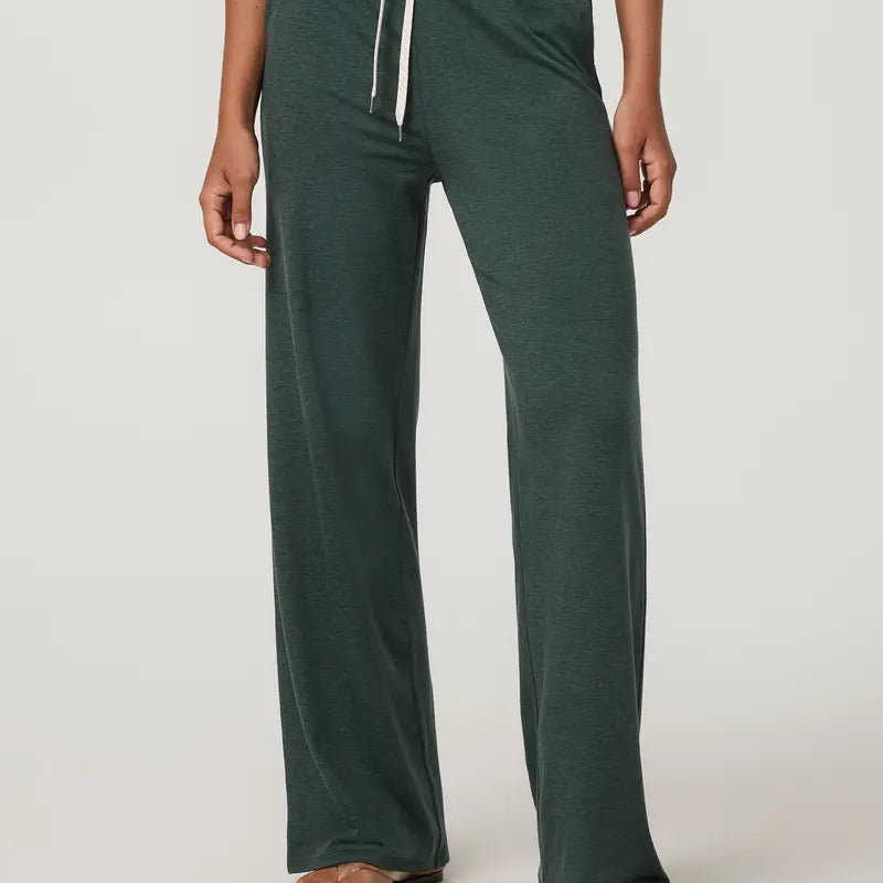 Vuori Womens Pants Halo Essential Wideleg
