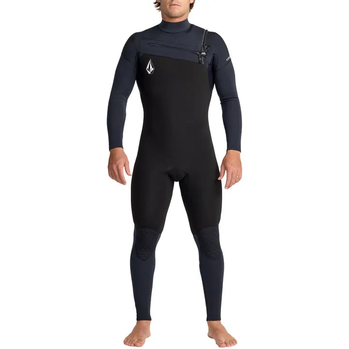 Volcom Mens Wetsuits 4/3 Modulator Chest Zip Full Wetsuit