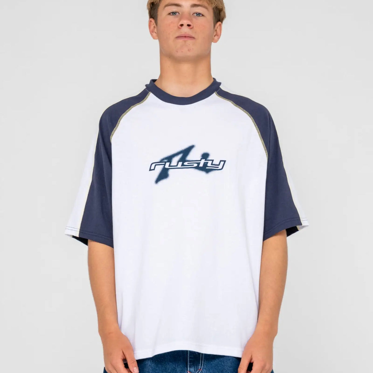 Rusty Mens Shirt Fade-R Short Sleeve Tee