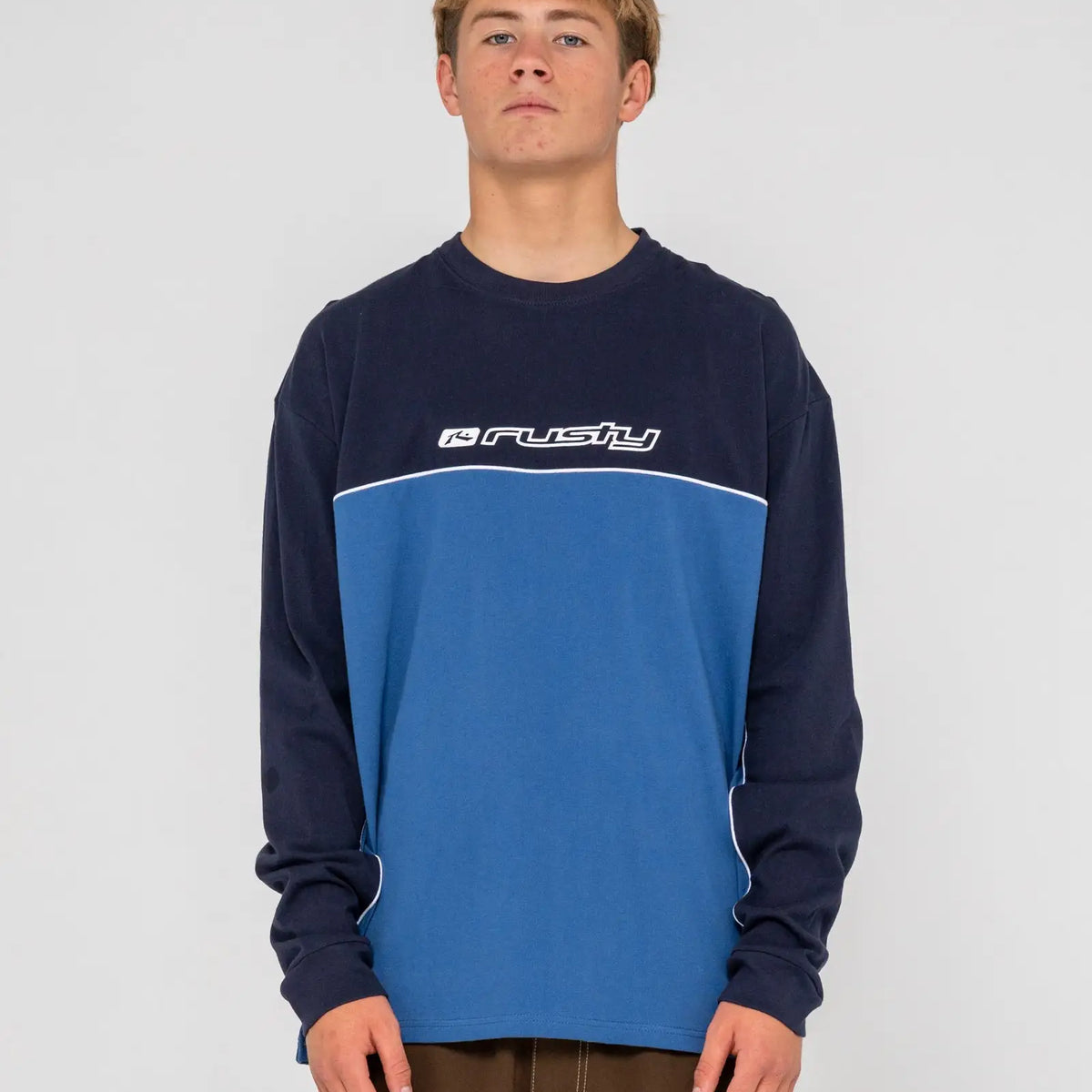 Rusty Mens Shirt Infinity Long Sleeve Tee