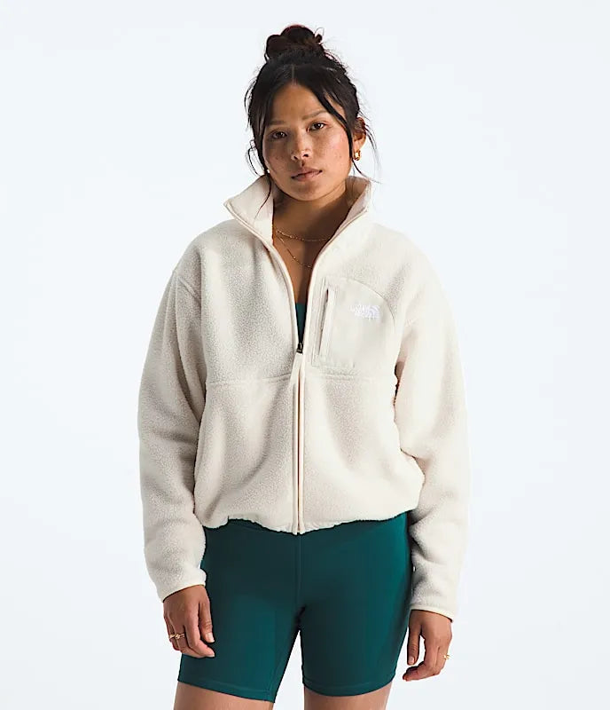 (取寄) ノースフェイス レディース オフ ピーク フル ジップ ジャケット The North Face women Yumiori Off Peak Full Zip Jacket White Dune The North Face Womens Snow Layers Yumiori Off Peak Full-Zip Jacket