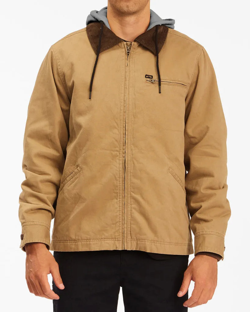 Billabong Mens Jacket Barlow Hooded