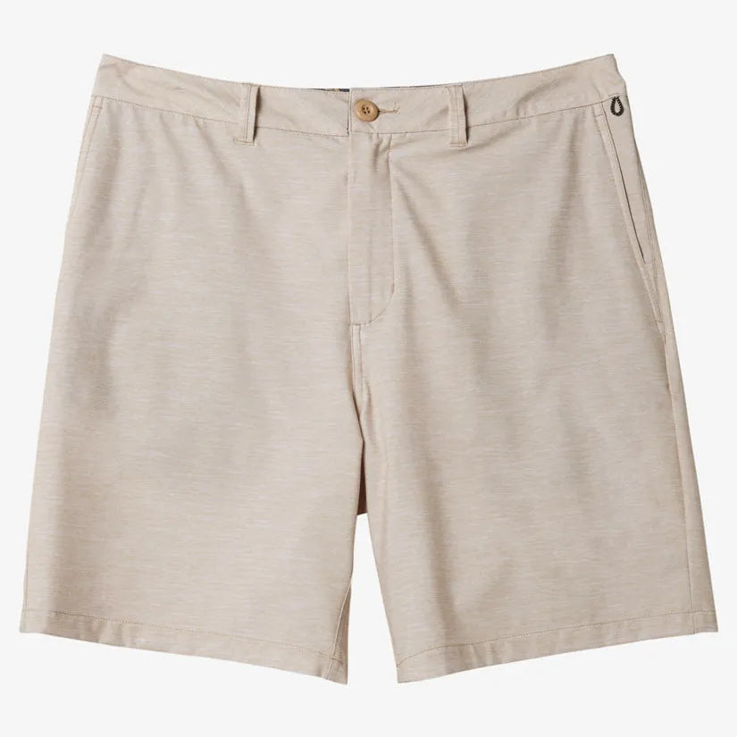 Quiksilver Mens Shorts Union Heather Amphibian 20" Hybrid