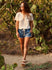 Roxy Womens Shorts Scenic Route Denim