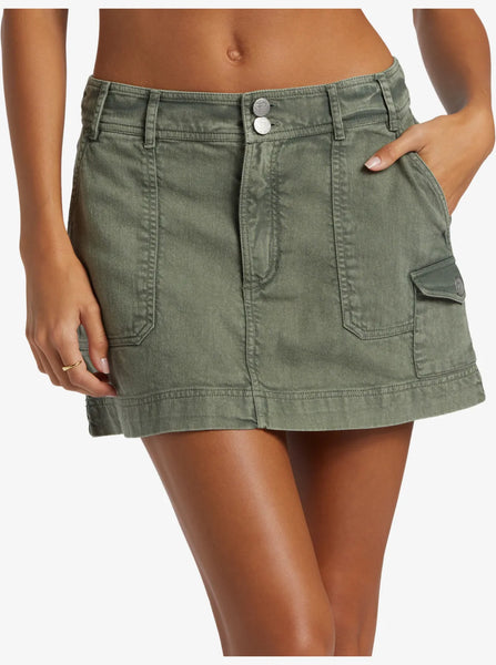 Roxy Womens Skirt Roll With It