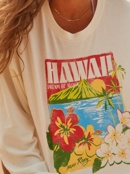 Roxy Womens Shirt Hawaiian Vacay