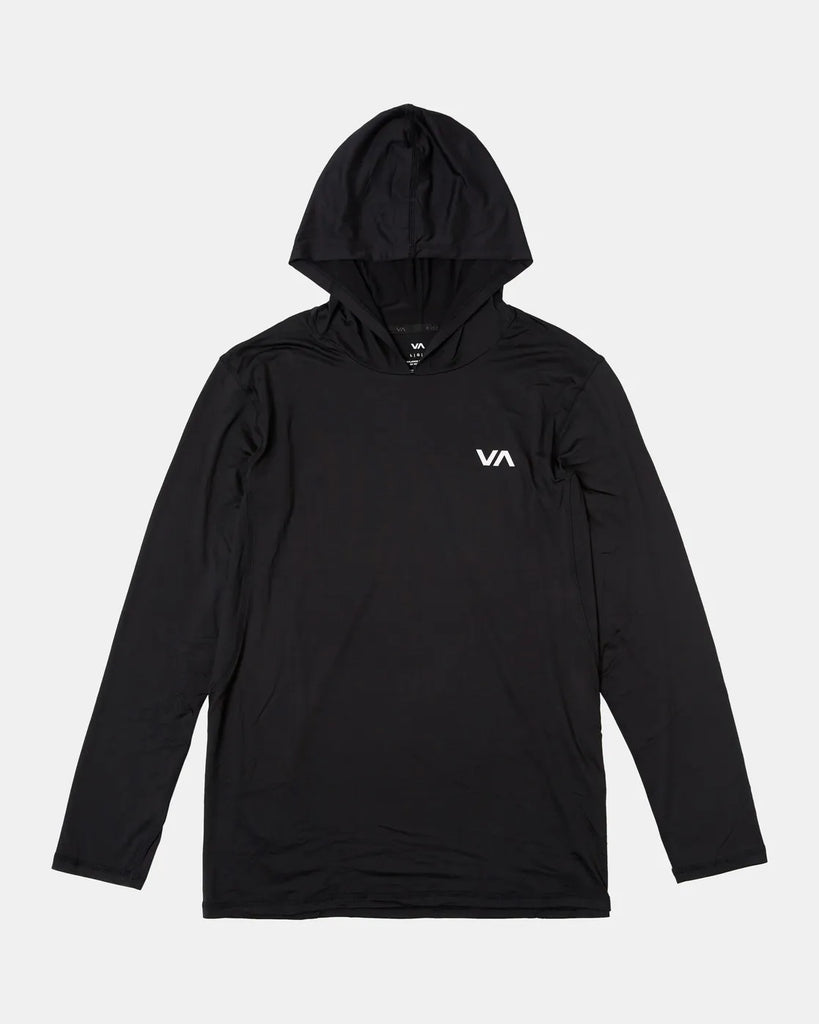 RVCA Mens Sweatshirt Sport Vent Technical Hooded Top