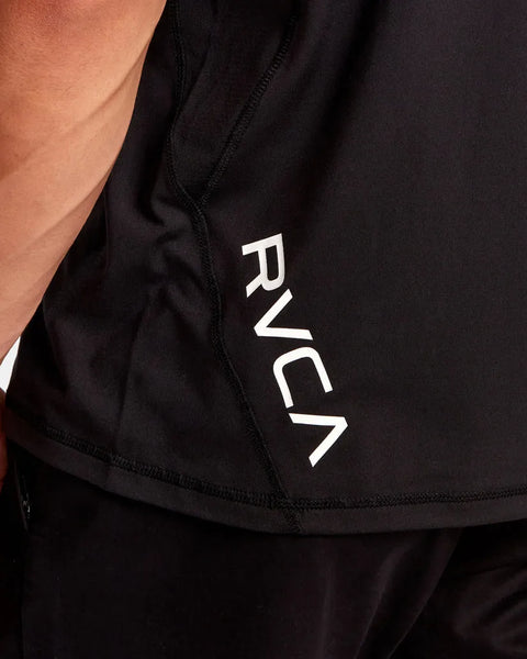 RVCA Mens Knit VA Sport Vent Technical Polo