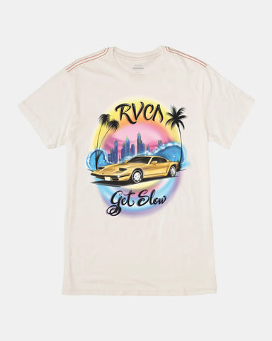 RVCA Mens Shirt Get Slow