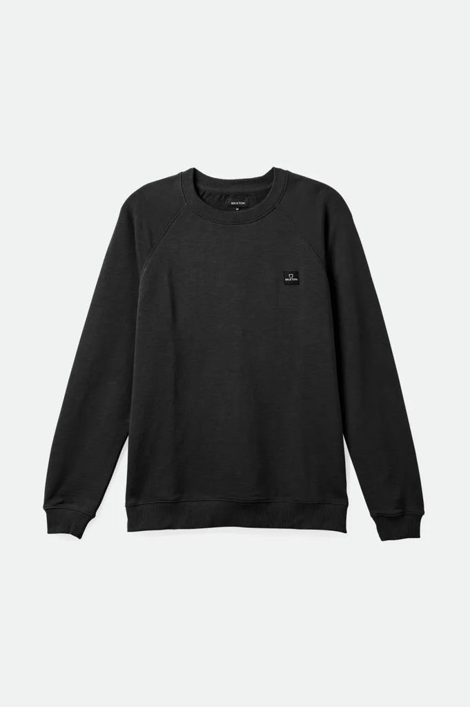 Brixton Mens Sweatshirt Alpha Square Slub French Terry Crew