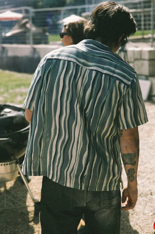 Brixton Mens Woven CRU Slub Relaxed