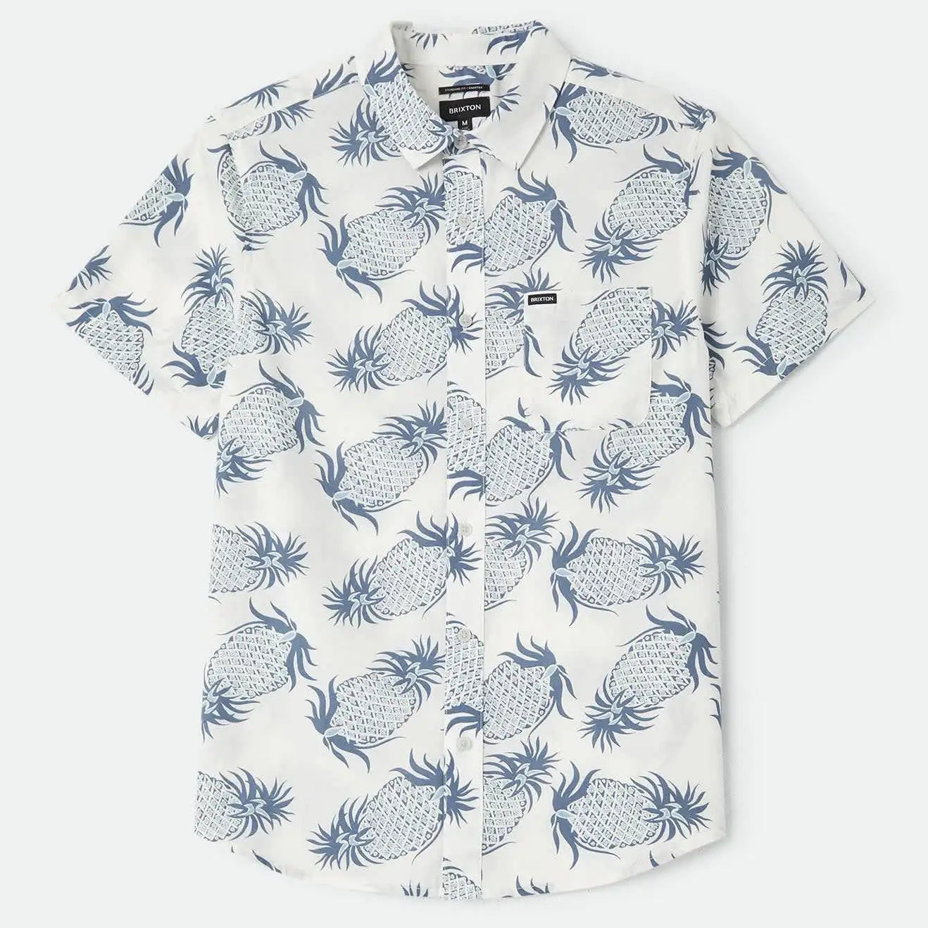 Brixton Mens Woven Charter Print