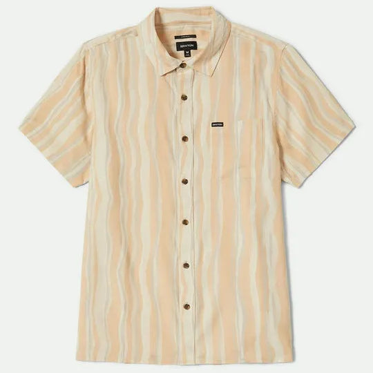 Brixton Mens Woven CRU Slub Relaxed