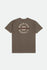 Brixton Mens Shirt Oath V Standard