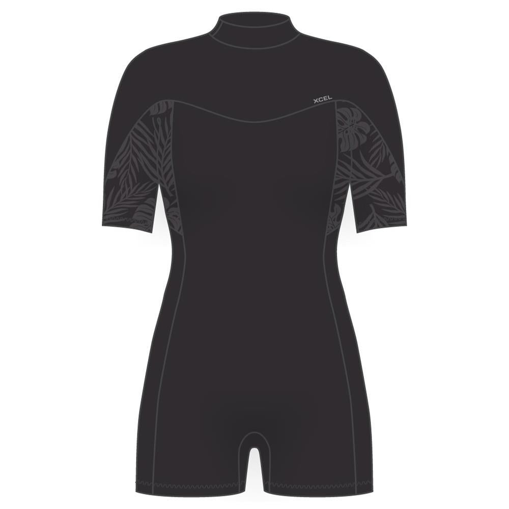 Xcel Women's Axis Short Sleeve Springsuit 2mm DS