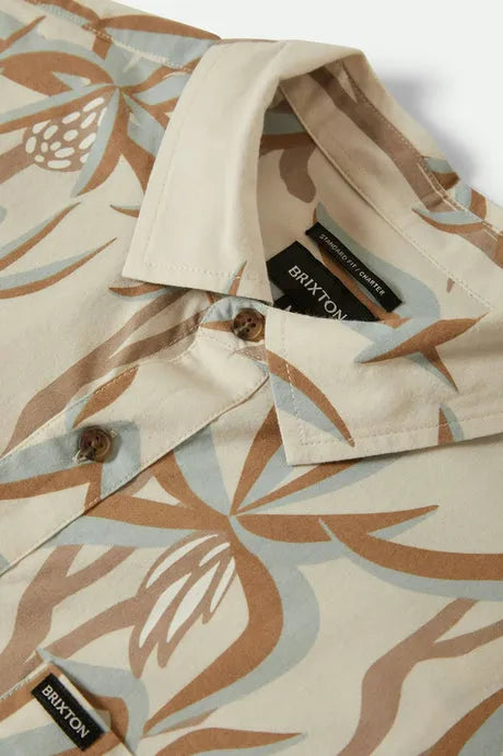 Brixton Mens Woven Charter Print