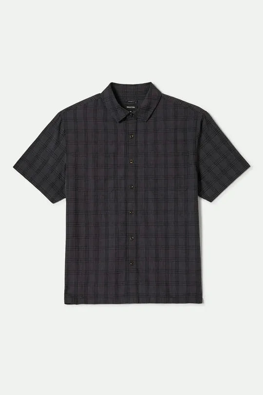 Brixton Mens Woven CRU Oxford Plaid