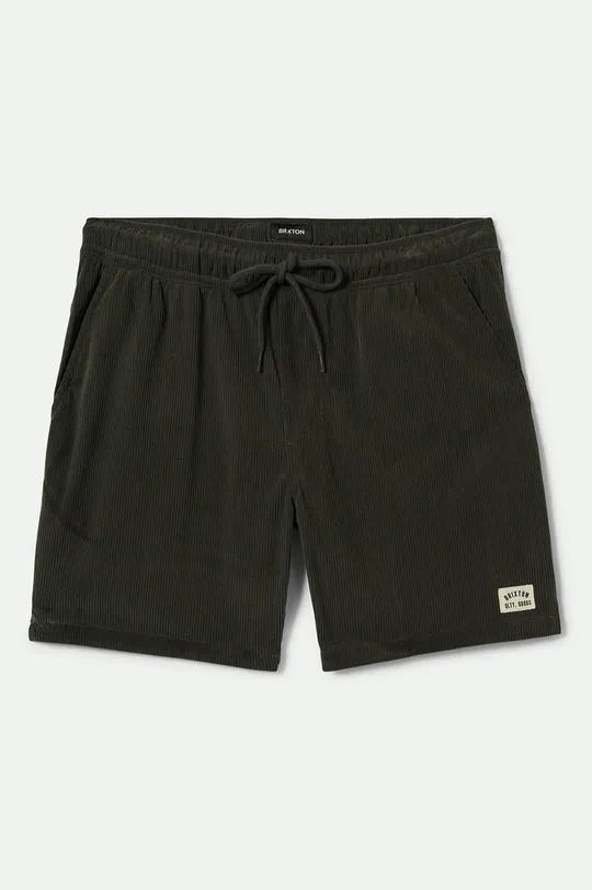パンツ CORDUROYSHORTS / BLACK/SIZE 3/SUBCULTURE BDG Black Acid Wash Corduroy Shorts | Urban Outfitters UK