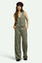 Brixton Womens Pants Menswear Plaid Leisure Trouser Pant